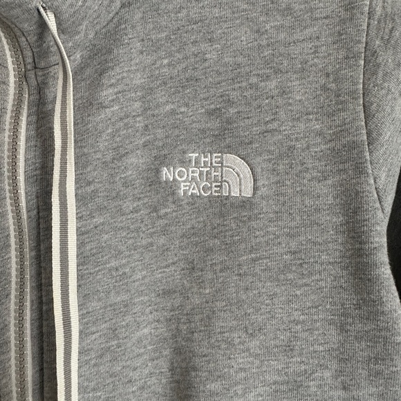 The North Face, gray, zip up hoodie, Size Small - Picture 3 of 3